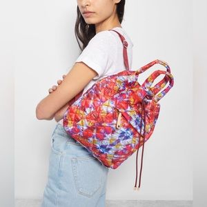 MZ Wallace Multicolor Quilted Backpack